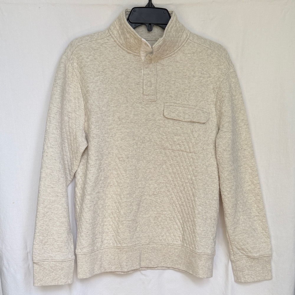 Men's Cream pullover